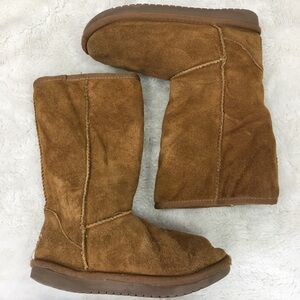 Kookaburra by UGG Kids Tall Chestnut Boots Size 2